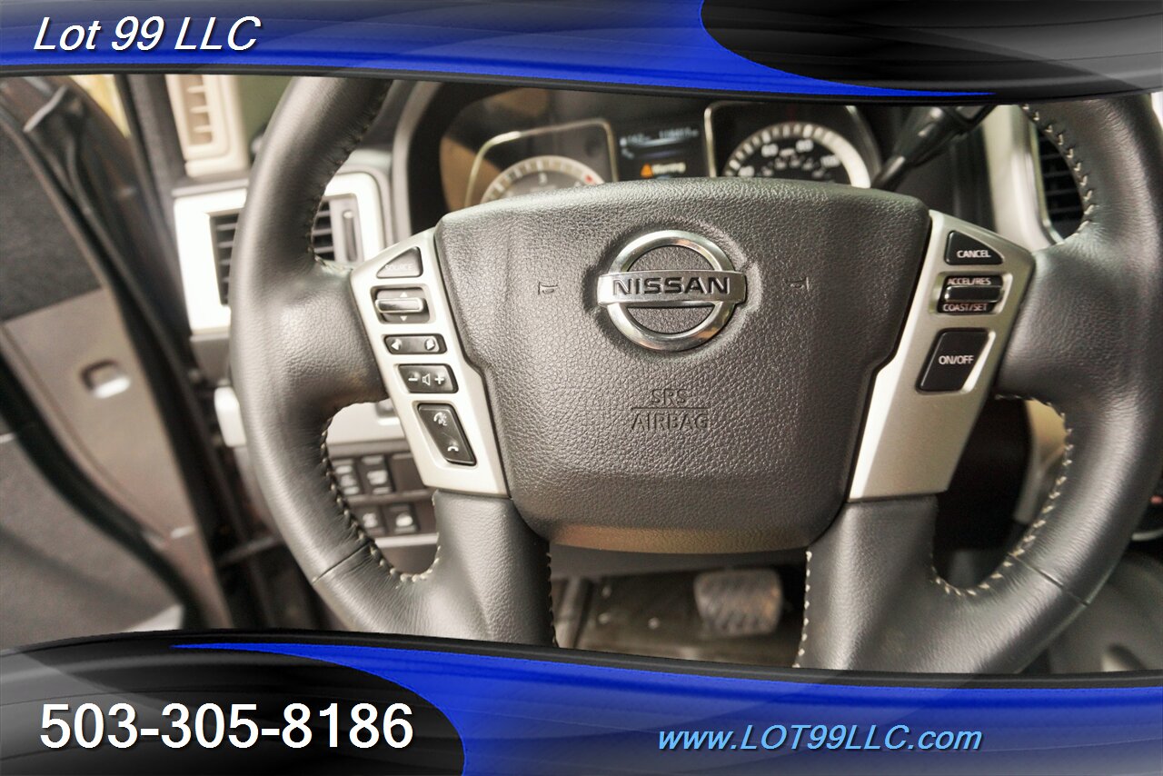 2016 Nissan Titan XD PRO-4X 4X4 5.0L DIESEL Heated Leather GPS 20S - Photo 25 - Milwaukie, OR 97267