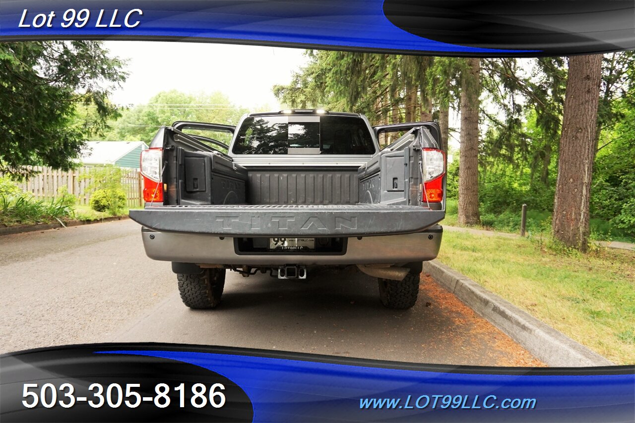 2016 Nissan Titan XD PRO-4X 4X4 5.0L DIESEL Heated Leather GPS 20S - Photo 31 - Milwaukie, OR 97267