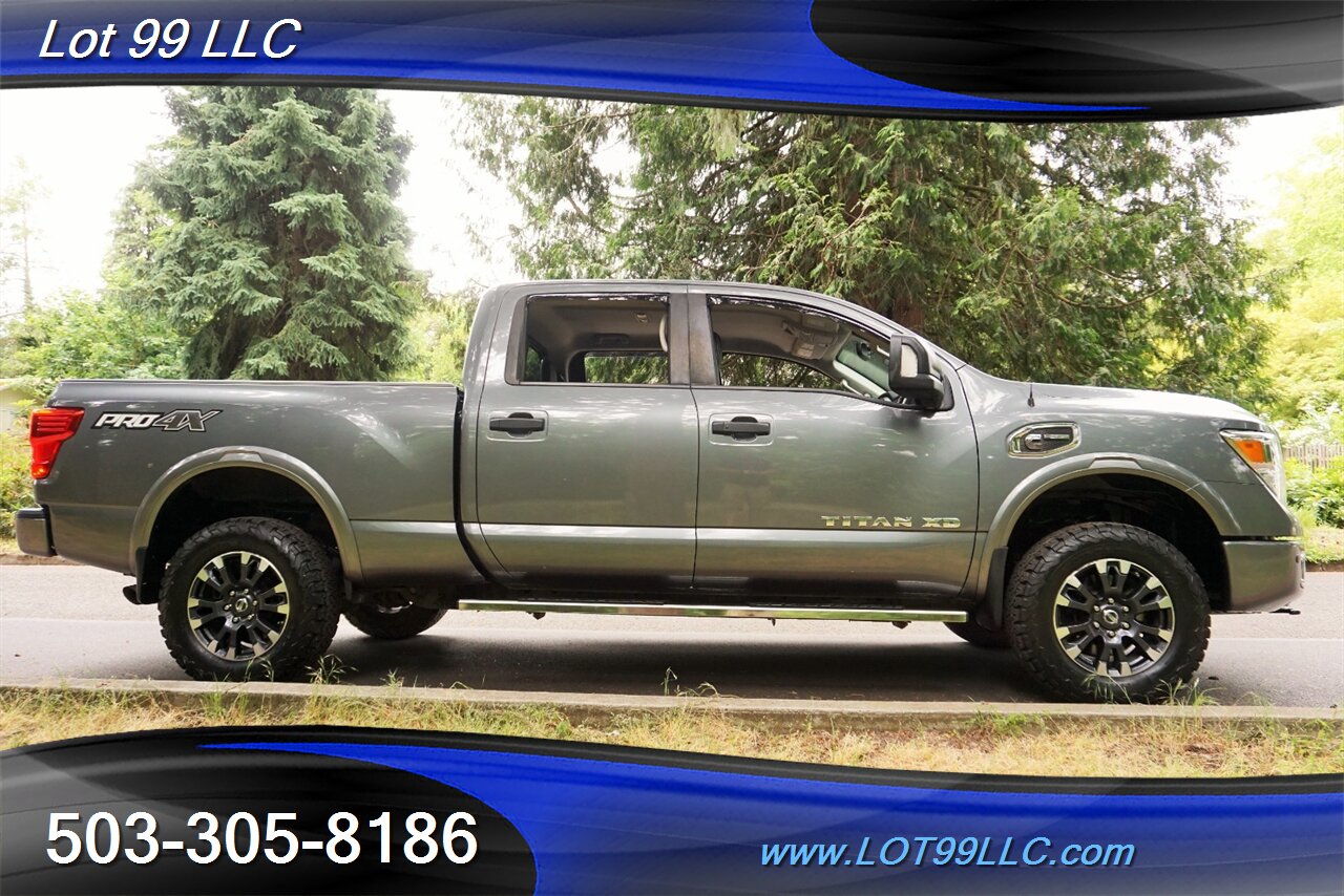 2016 Nissan Titan XD PRO-4X 4X4 5.0L DIESEL Heated Leather GPS 20S - Photo 8 - Milwaukie, OR 97267