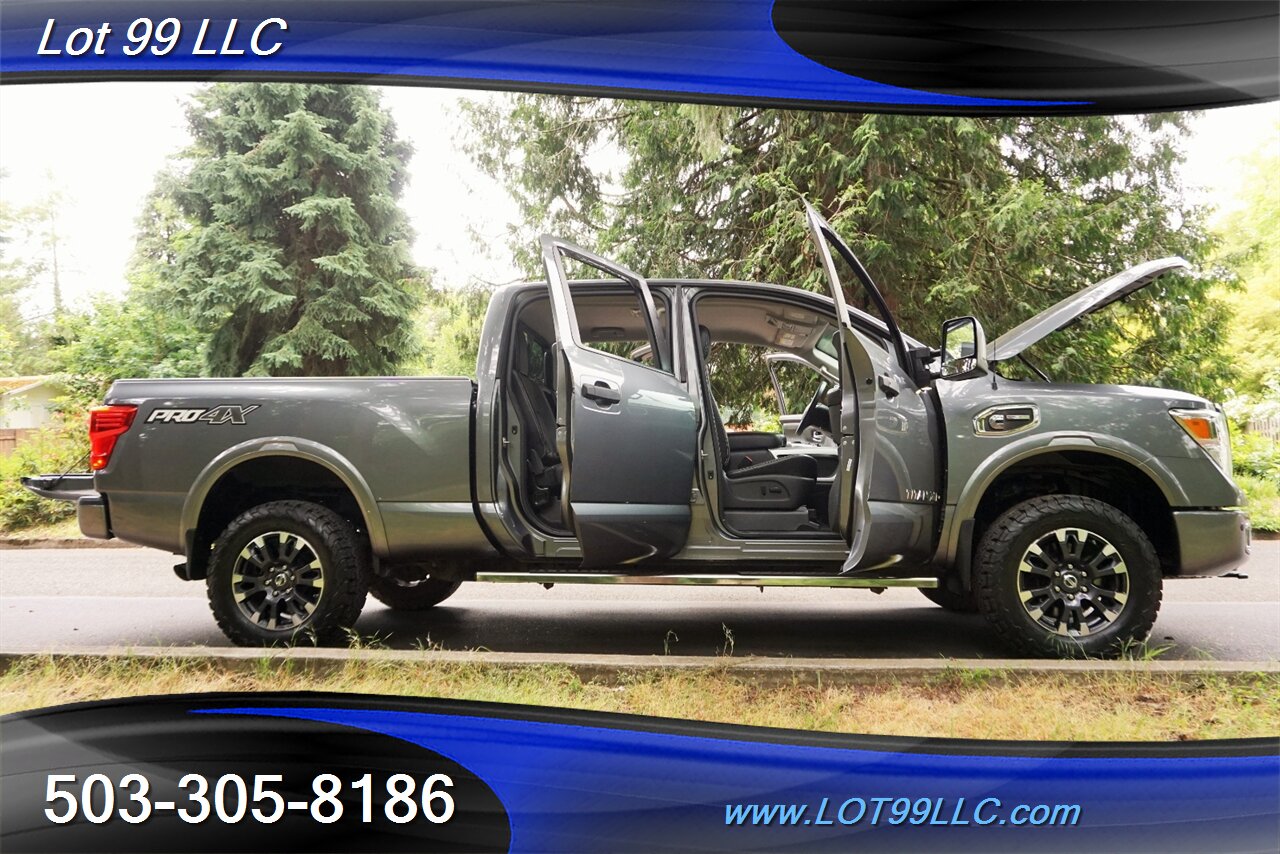 2016 Nissan Titan XD PRO-4X 4X4 5.0L DIESEL Heated Leather GPS 20S - Photo 30 - Milwaukie, OR 97267