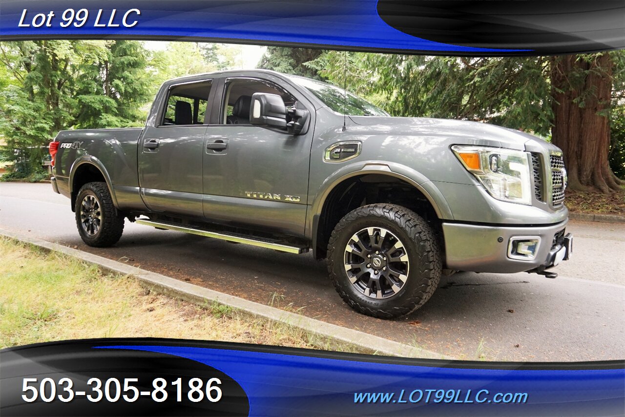 2016 Nissan Titan XD PRO-4X 4X4 5.0L DIESEL Heated Leather GPS 20S - Photo 7 - Milwaukie, OR 97267