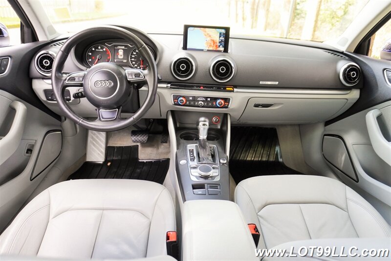 2015 Audi A3 2.0T quattro Premium Plus 49K Heated Leather Pano  GPS Premium Wheels Newer Tires