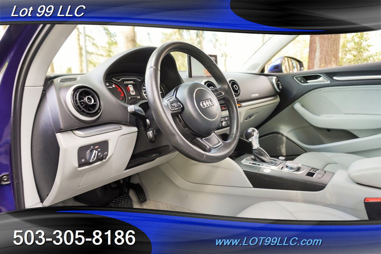 2015 Audi A3 2.0T quattro Premium Plus 49K Heated Leather Pano  GPS Premium Wheels Newer Tires - Photo 12 - Milwaukie, OR 97267