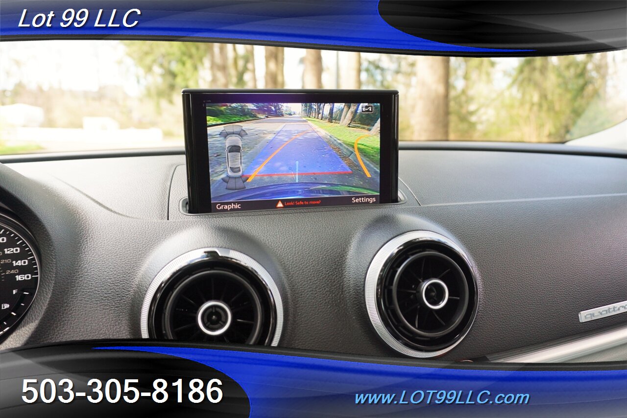 2015 Audi A3 2.0T quattro Premium Plus 49K Heated Leather Pano  GPS Premium Wheels Newer Tires - Photo 36 - Milwaukie, OR 97267