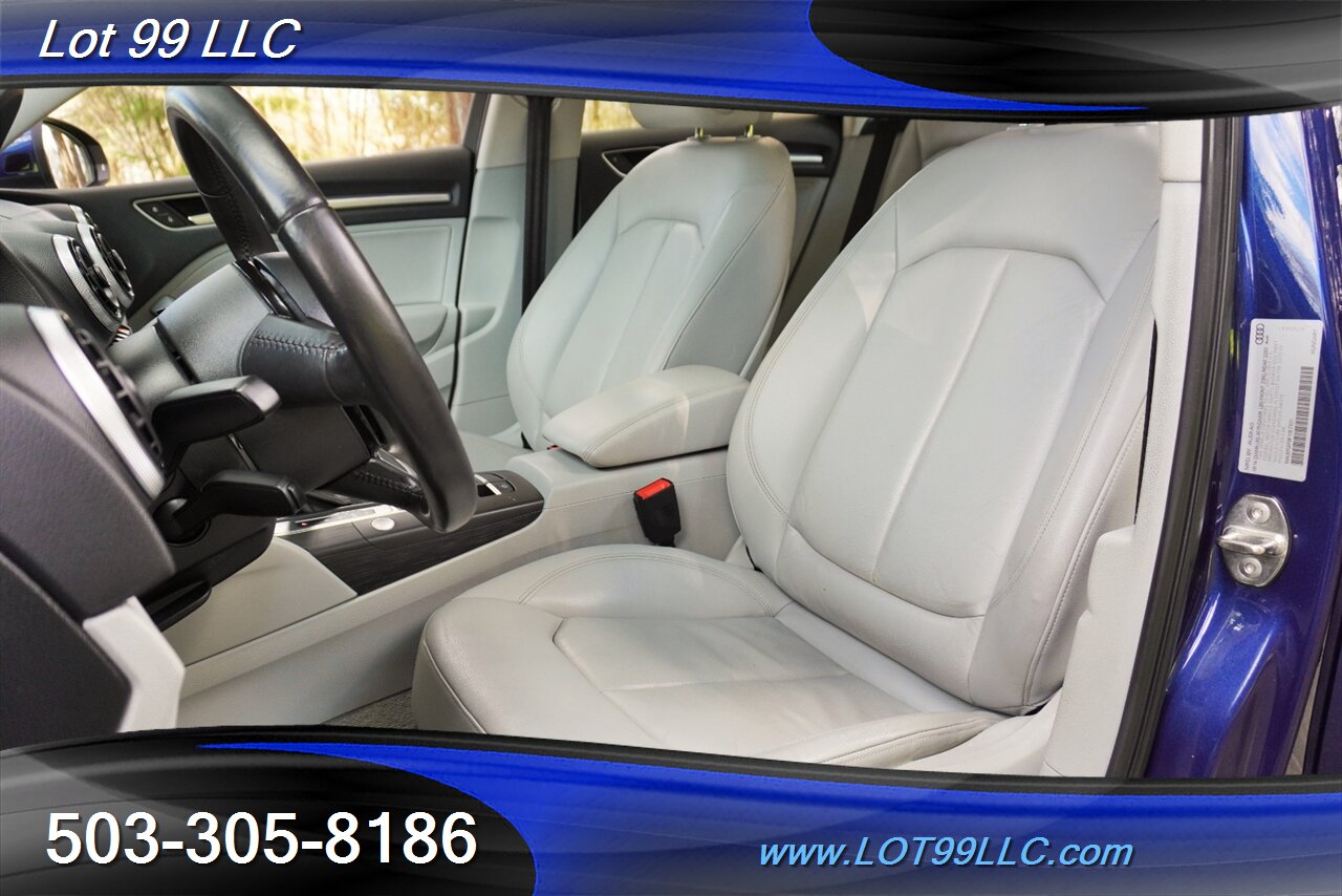 2015 Audi A3 2.0T quattro Premium Plus 49K Heated Leather Pano  GPS Premium Wheels Newer Tires - Photo 13 - Milwaukie, OR 97267