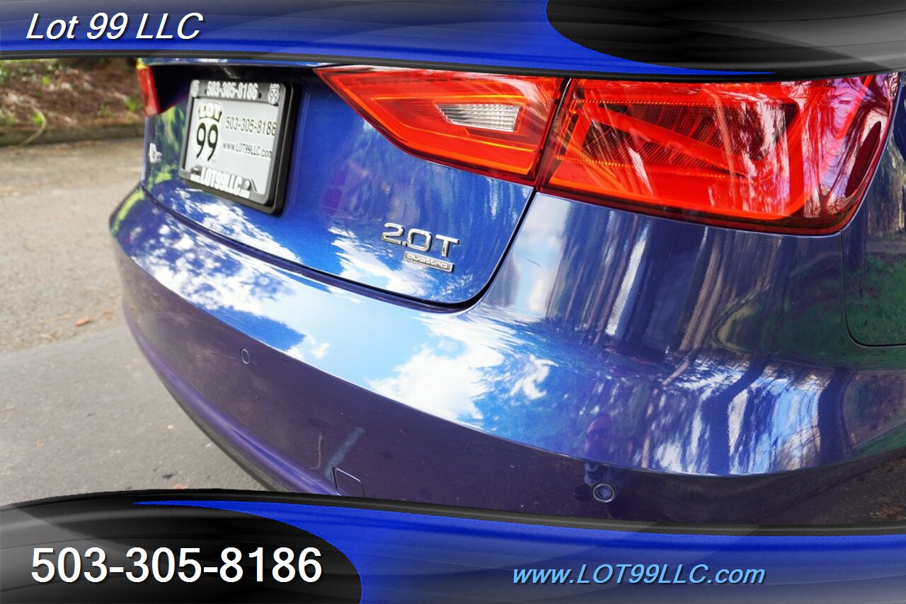 2015 Audi A3 2.0T quattro Premium Plus 49K Heated Leather Pano  GPS Premium Wheels Newer Tires - Photo 32 - Milwaukie, OR 97267