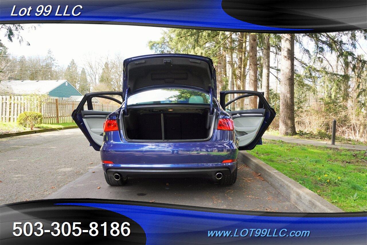 2015 Audi A3 2.0T quattro Premium Plus 49K Heated Leather Pano  GPS Premium Wheels Newer Tires - Photo 30 - Milwaukie, OR 97267