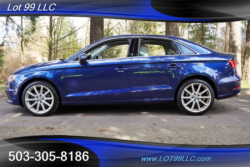 2015 Audi A3 2.0T quattro Premium Plus 49K Heated Leather Pano  GPS Premium Wheels Newer Tires