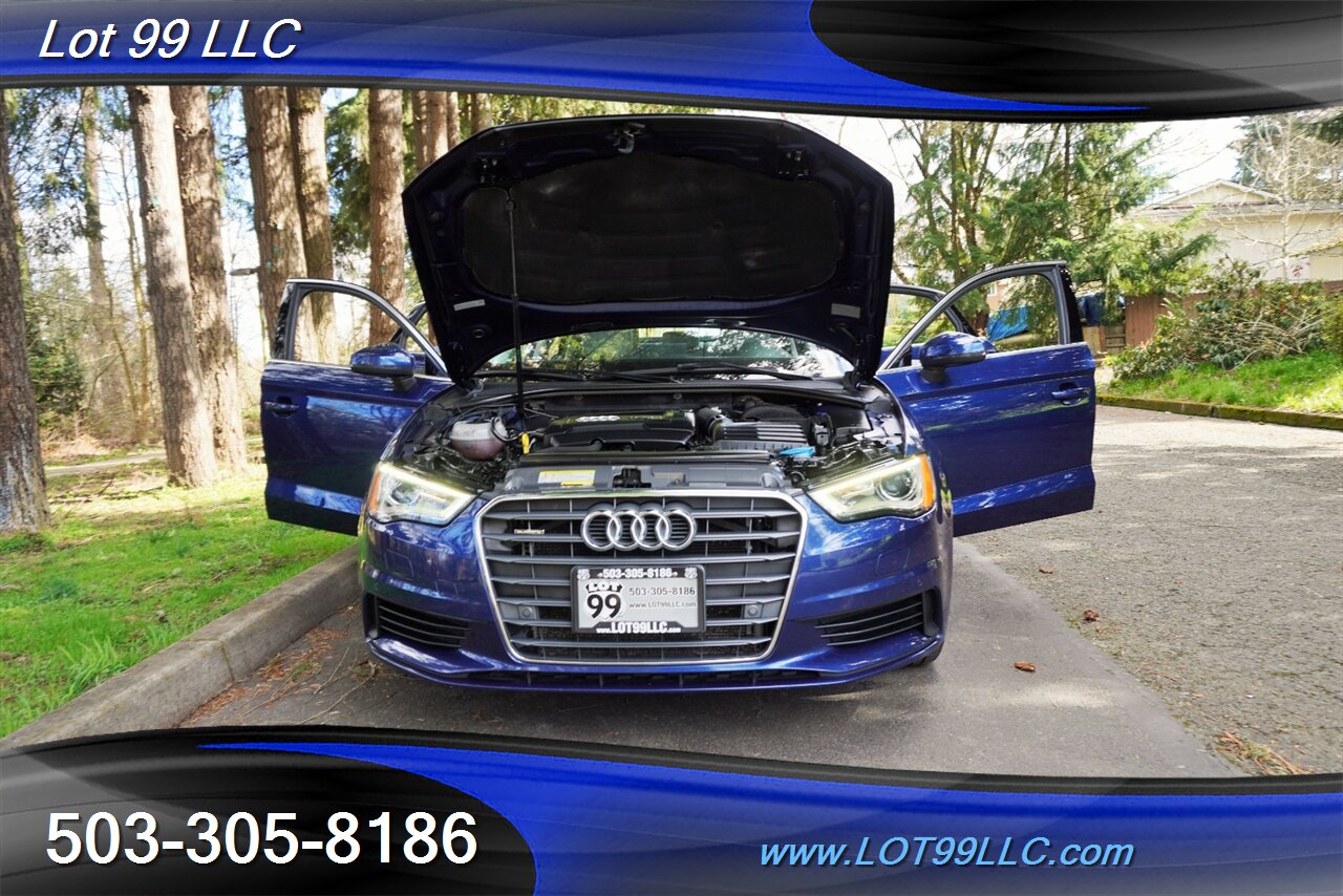 2015 Audi A3 2.0T quattro Premium Plus 49K Heated Leather Pano  GPS Premium Wheels Newer Tires - Photo 28 - Milwaukie, OR 97267