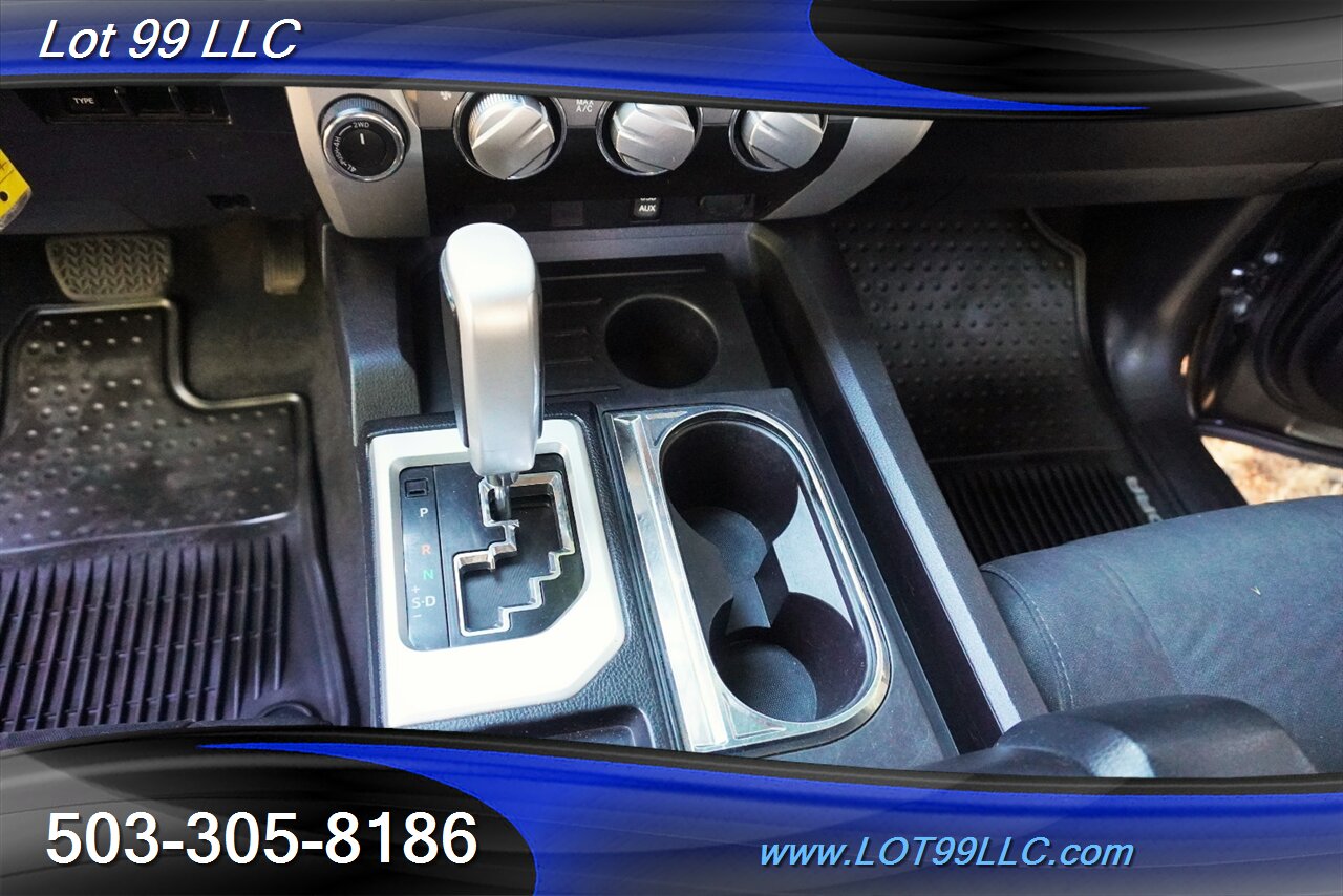 2016 Toyota Tundra SR5 4X4 Crew Max V8 5.7L Auto Short Bed LIFTED LIFTED Black 20 Wheels Newer OFF ROAD TIRES - Photo 22 - Milwaukie, OR 97267