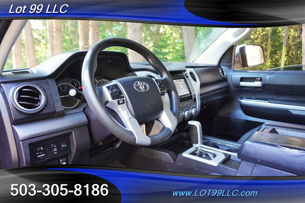2016 Toyota Tundra SR5 4X4 Crew Max V8 5.7L Auto Short Bed LIFTED LIFTED Black 20 Wheels Newer OFF ROAD TIRES - Photo 13 - Milwaukie, OR 97267