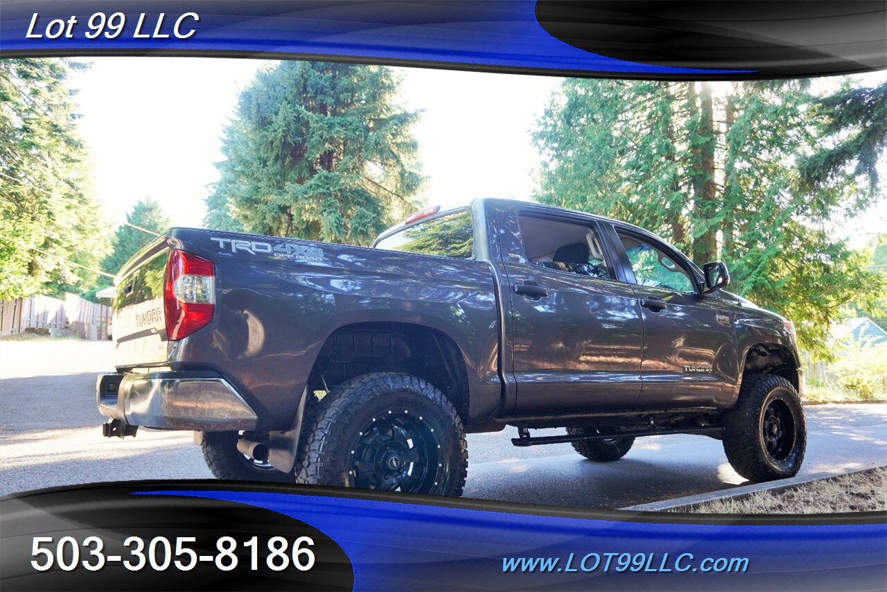 2016 Toyota Tundra SR5 4X4 Crew Max V8 5.7L Auto Short Bed LIFTED LIFTED Black 20 Wheels Newer OFF ROAD TIRES - Photo 8 - Milwaukie, OR 97267