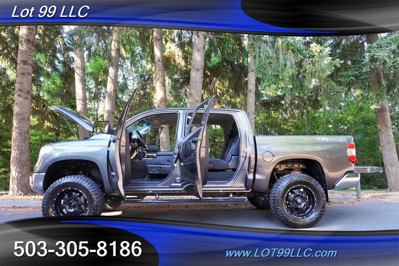 2016 Toyota Tundra SR5 4X4 Crew Max V8 5.7L Auto Short Bed LIFTED LIFTED Black 20 Wheels Newer OFF ROAD TIRES - Photo 29 - Milwaukie, OR 97267