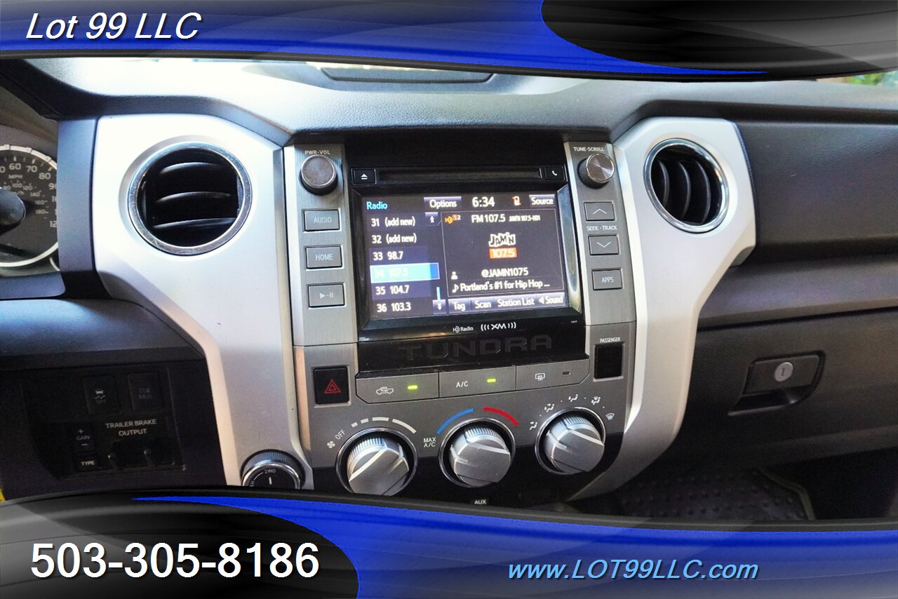 2016 Toyota Tundra SR5 4X4 Crew Max V8 5.7L Auto Short Bed LIFTED LIFTED Black 20 Wheels Newer OFF ROAD TIRES - Photo 21 - Milwaukie, OR 97267