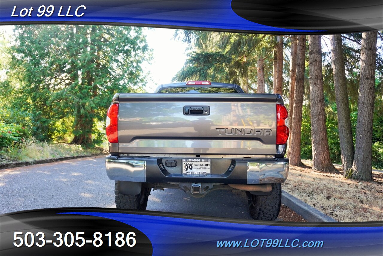 2016 Toyota Tundra SR5 4X4 Crew Max V8 5.7L Auto Short Bed LIFTED LIFTED Black 20 Wheels Newer OFF ROAD TIRES - Photo 9 - Milwaukie, OR 97267
