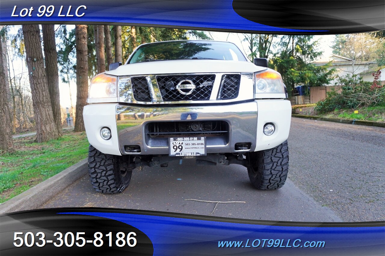 2008 Nissan Titan XE 4X4 Crew Cab V8 5.6L Auto Lifted Black Wheels  NEW TIRES FABTECH LIFT KIT Tinted Windows Short Bed - Photo 6 - Milwaukie, OR 97267