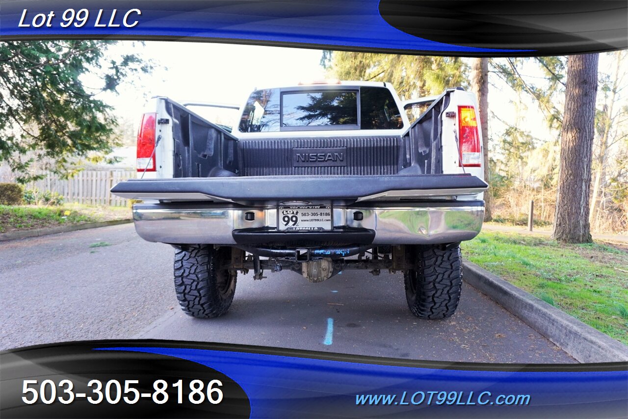 2008 Nissan Titan XE 4X4 Crew Cab V8 5.6L Auto Lifted Black Wheels  NEW TIRES FABTECH LIFT KIT Tinted Windows Short Bed - Photo 29 - Milwaukie, OR 97267