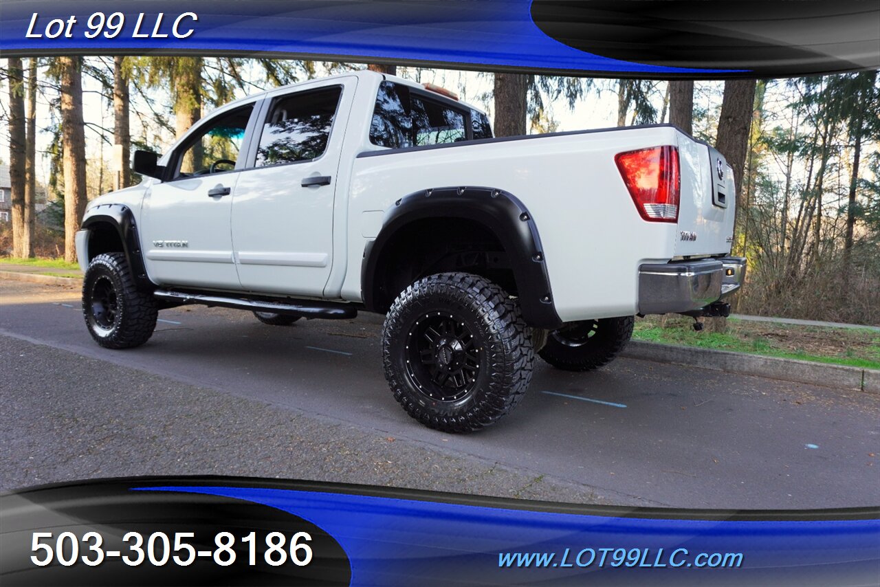 2008 Nissan Titan XE 4X4 Crew Cab V8 5.6L Auto Lifted Black Wheels  NEW TIRES FABTECH LIFT KIT Tinted Windows Short Bed - Photo 11 - Milwaukie, OR 97267