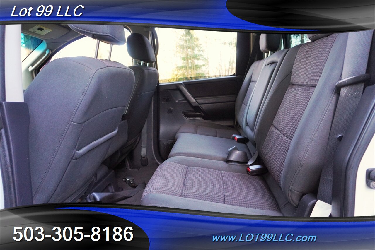 2008 Nissan Titan XE 4X4 Crew Cab V8 5.6L Auto Lifted Black Wheels  NEW TIRES FABTECH LIFT KIT Tinted Windows Short Bed - Photo 13 - Milwaukie, OR 97267