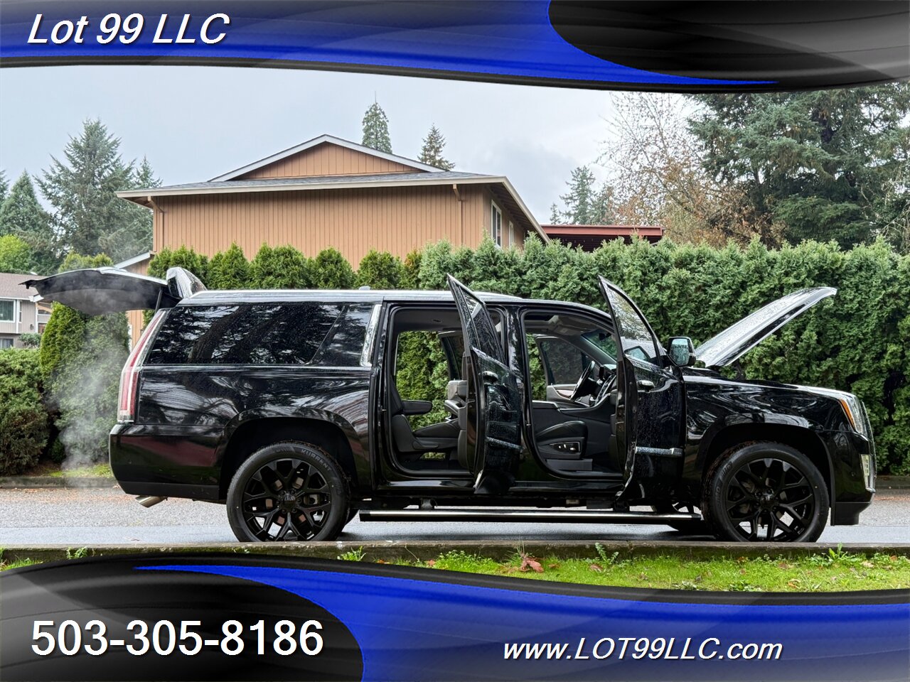 2017 Cadillac Escalade ESV Premium Luxury 92k 4x4 3rd Row NEW 22 " TIRES - Photo 62 - Milwaukie, OR 97267
