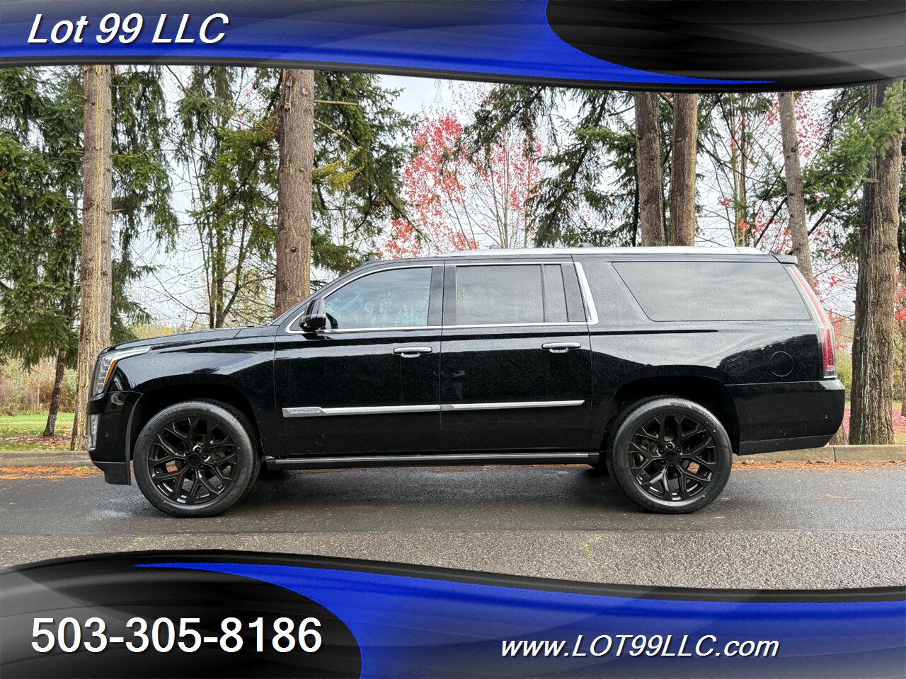 2017 Cadillac Escalade ESV Premium Luxury 92k 4x4 3rd Row NEW 22 " TIRES - Photo 1 - Milwaukie, OR 97267