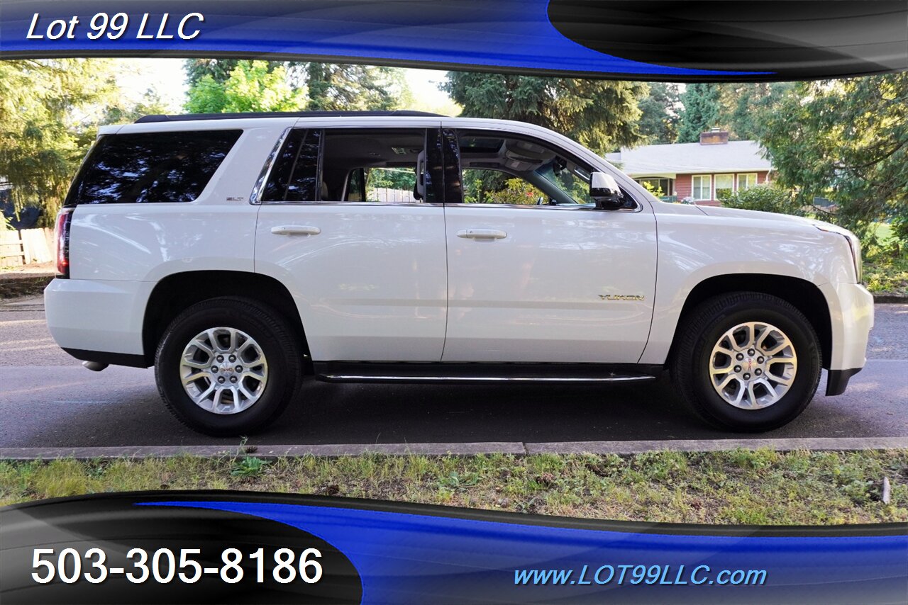 2016 GMC Yukon SLT 4X4 V8 5.3L Auto 113K Heated AC Leather Seats  DVD Moon Roof 3 ROW SEATING 2 OWNERS - Photo 8 - Milwaukie, OR 97267