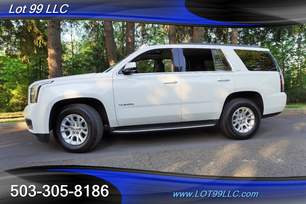 2016 GMC Yukon SLT 4X4 V8 5.3L Auto 113K Heated AC Leather Seats  DVD Moon Roof 3 ROW SEATING 2 OWNERS - Photo 5 - Milwaukie, OR 97267
