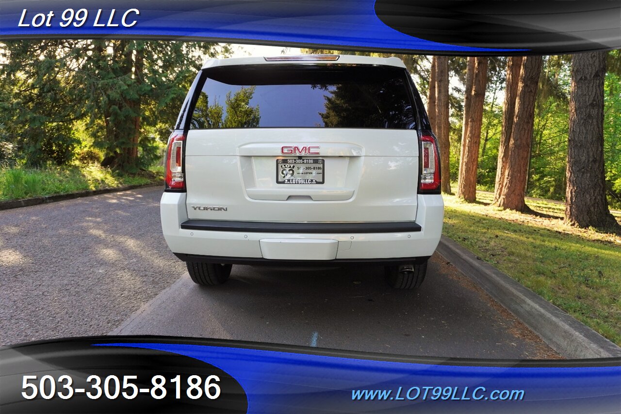 2016 GMC Yukon SLT 4X4 V8 5.3L Auto 113K Heated AC Leather Seats  DVD Moon Roof 3 ROW SEATING 2 OWNERS - Photo 10 - Milwaukie, OR 97267