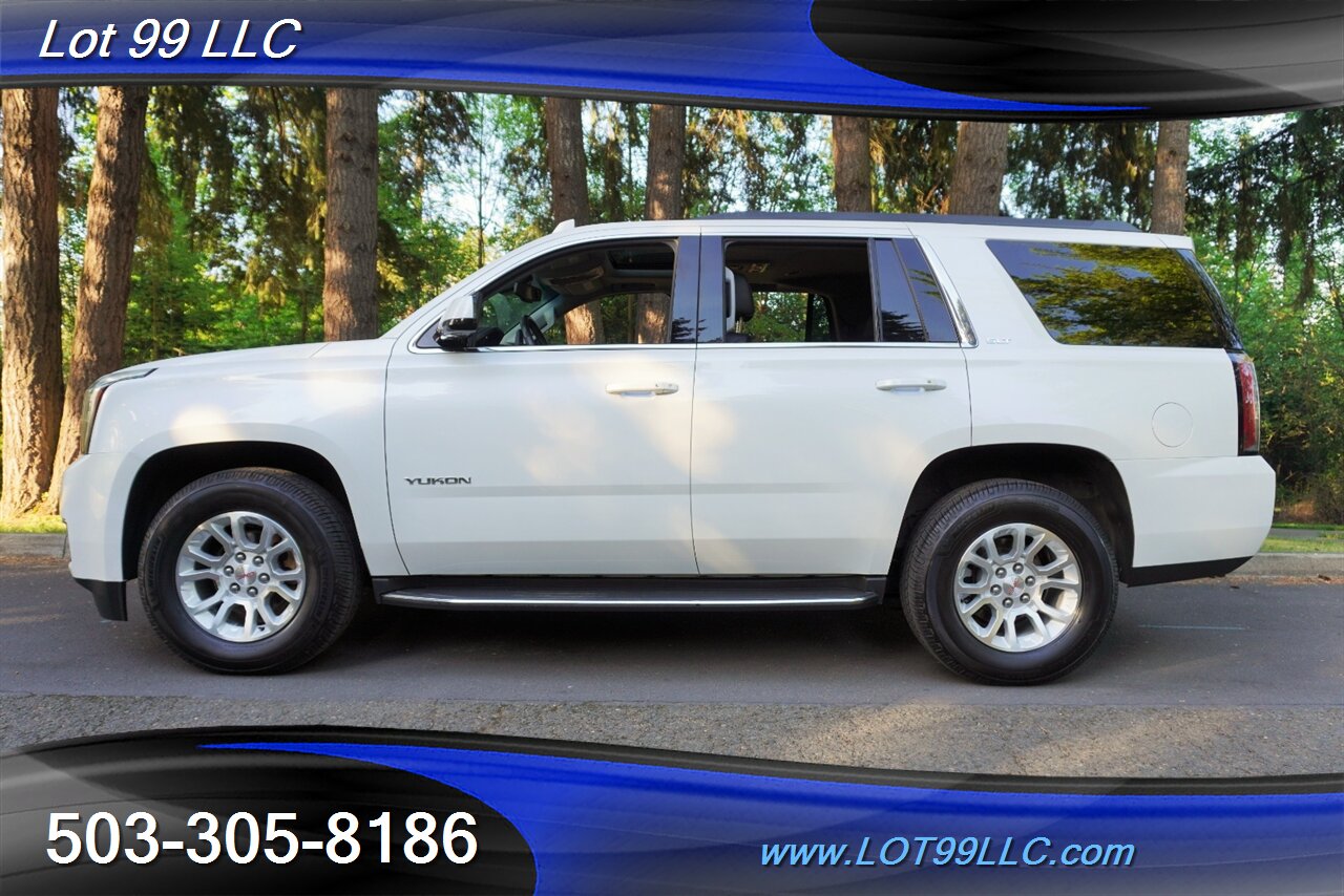 2016 GMC Yukon SLT 4X4 V8 5.3L Auto 113K Heated AC Leather Seats  DVD Moon Roof 3 ROW SEATING 2 OWNERS - Photo 1 - Milwaukie, OR 97267