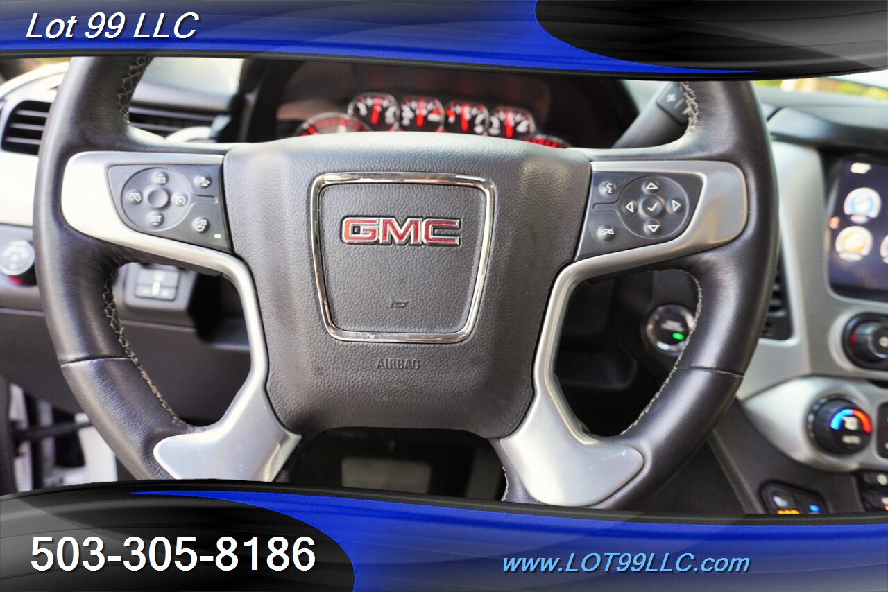 2016 GMC Yukon SLT 4X4 V8 5.3L Auto 113K Heated AC Leather Seats  DVD Moon Roof 3 ROW SEATING 2 OWNERS - Photo 28 - Milwaukie, OR 97267