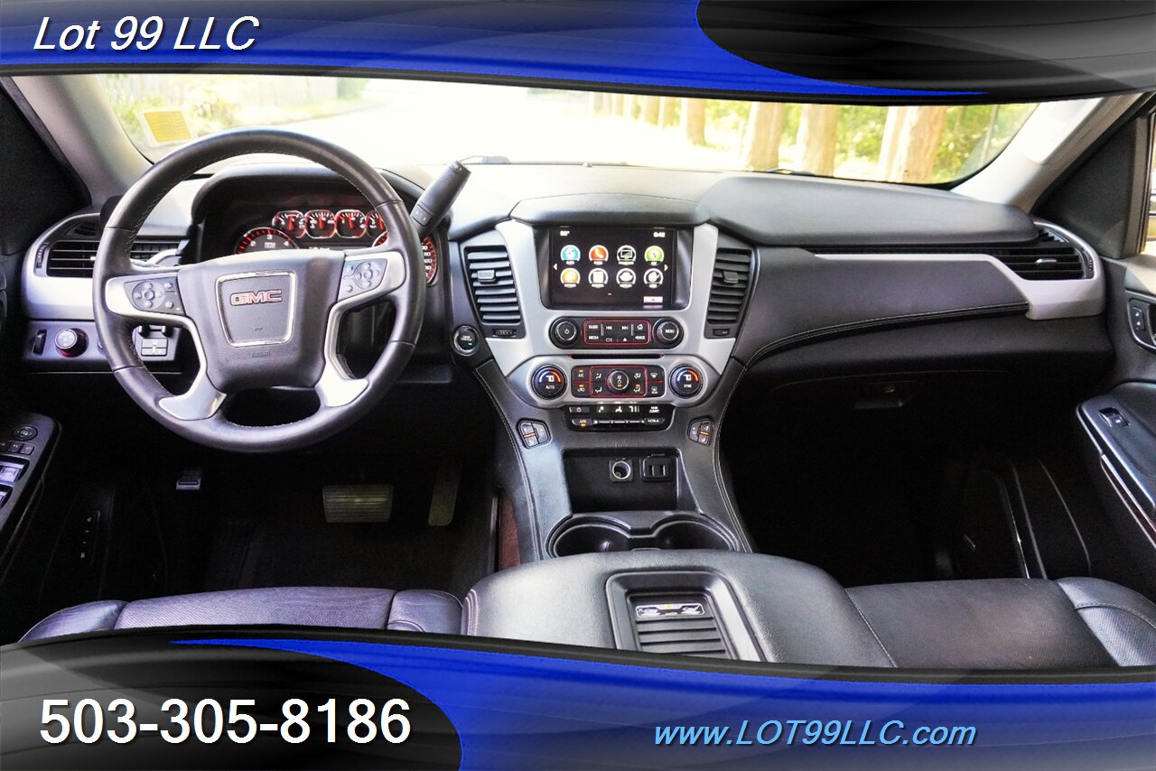 2016 GMC Yukon SLT 4X4 V8 5.3L Auto 113K Heated AC Leather Seats  DVD Moon Roof 3 ROW SEATING 2 OWNERS - Photo 2 - Milwaukie, OR 97267