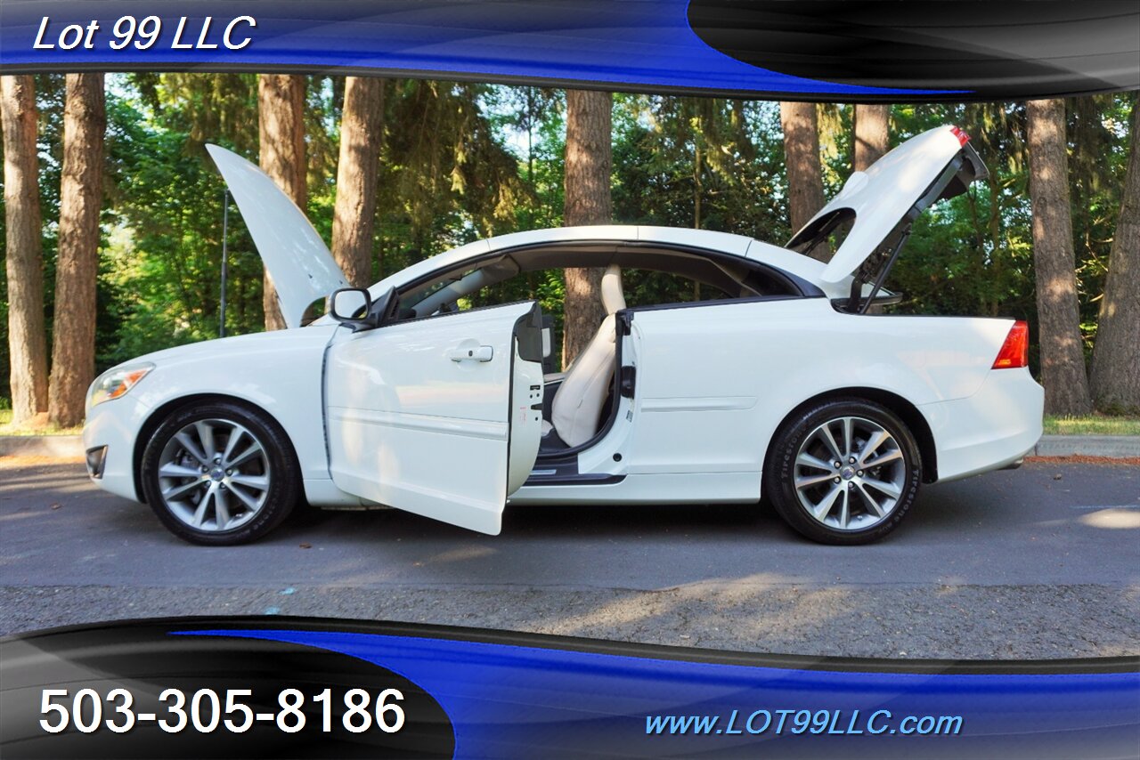 2013 Volvo C70 T5 Hard Top Convertible 100k Heated Leather Seats Power Convertible Top Premium Wheels Newer Tires - Photo 27 - Milwaukie, OR 97267