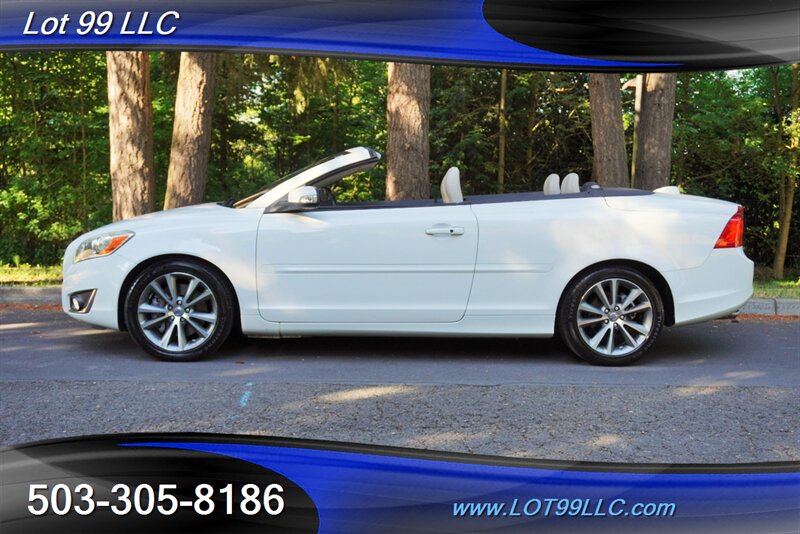 2013 Volvo C70 T5 Hard Top Convertible 100k Heated Leather Seats  Power Convertible Top Premium Wheels Newer Tires
