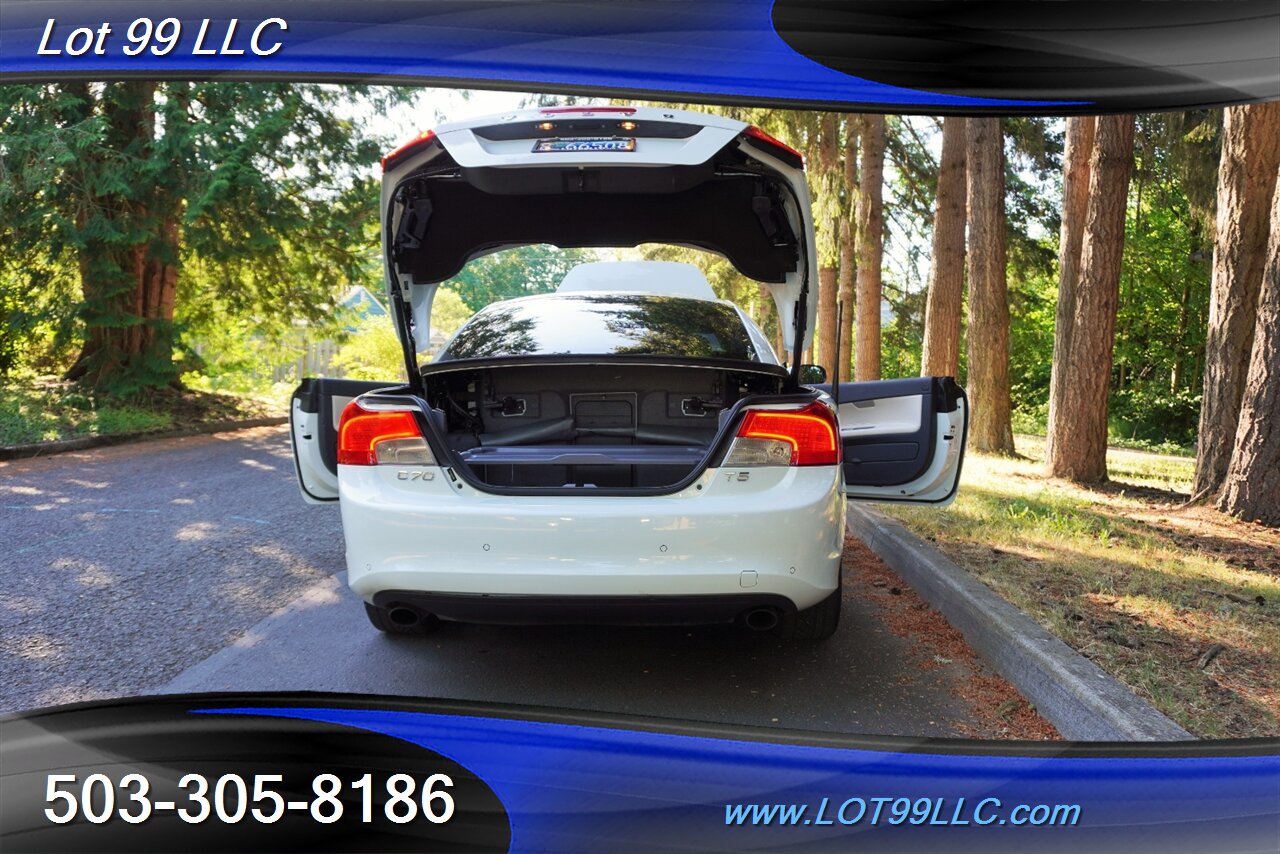 2013 Volvo C70 T5 Hard Top Convertible 100k Heated Leather Seats Power Convertible Top Premium Wheels Newer Tires - Photo 30 - Milwaukie, OR 97267