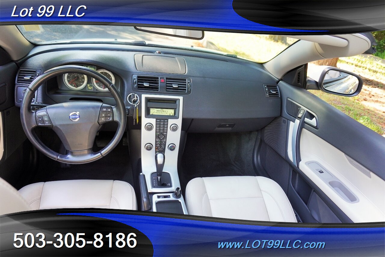 2013 Volvo C70 T5 Hard Top Convertible 100k Heated Leather Seats Power Convertible Top Premium Wheels Newer Tires - Photo 2 - Milwaukie, OR 97267
