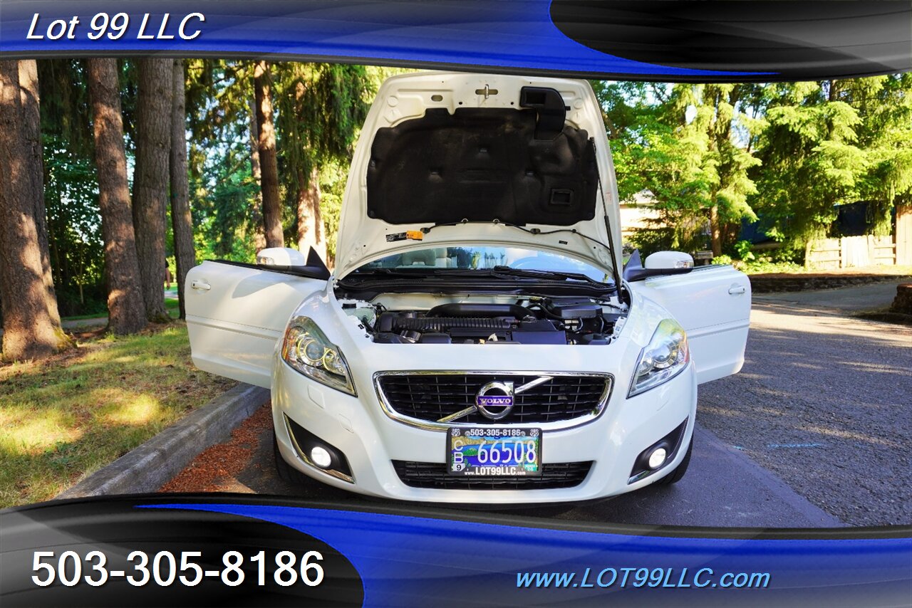 2013 Volvo C70 T5 Hard Top Convertible 100k Heated Leather Seats Power Convertible Top Premium Wheels Newer Tires - Photo 23 - Milwaukie, OR 97267