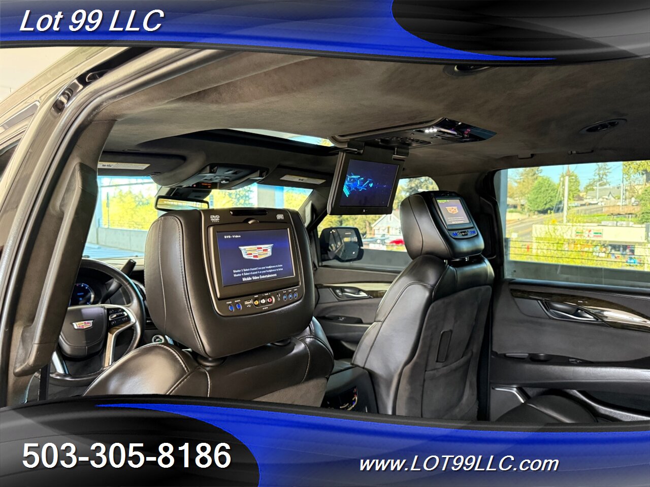 2017 Cadillac Escalade Platinum 125k *OD Green Wrap* Asanti 26's DVD's Power 3rd Row - Photo 9 - Milwaukie, OR 97267