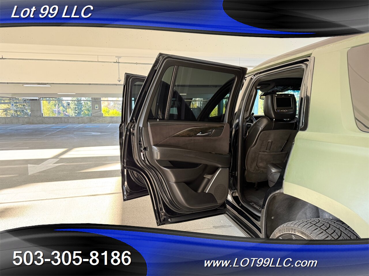 2017 Cadillac Escalade Platinum 125k *OD Green Wrap* Asanti 26's DVD's Power 3rd Row - Photo 46 - Milwaukie, OR 97267
