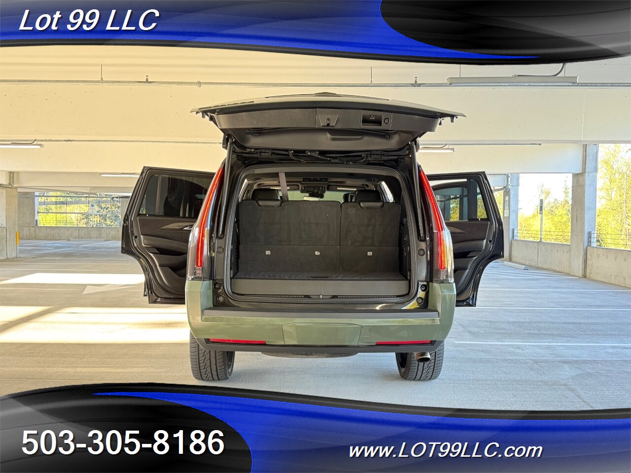 2017 Cadillac Escalade Platinum 125k *OD Green Wrap* Asanti 26's DVD's Power 3rd Row - Photo 33 - Milwaukie, OR 97267