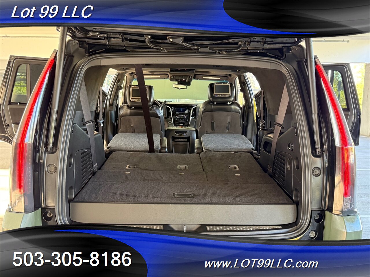 2017 Cadillac Escalade Platinum 125k *OD Green Wrap* Asanti 26's DVD's Power 3rd Row - Photo 22 - Milwaukie, OR 97267