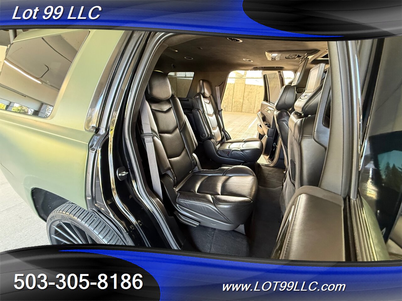 2017 Cadillac Escalade Platinum 125k *OD Green Wrap* Asanti 26's DVD's Power 3rd Row - Photo 55 - Milwaukie, OR 97267