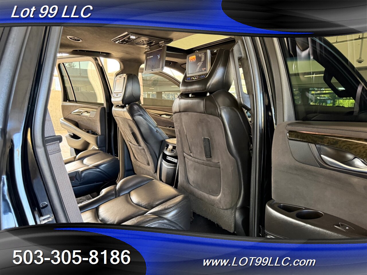 2017 Cadillac Escalade Platinum 125k *OD Green Wrap* Asanti 26's DVD's Power 3rd Row - Photo 56 - Milwaukie, OR 97267