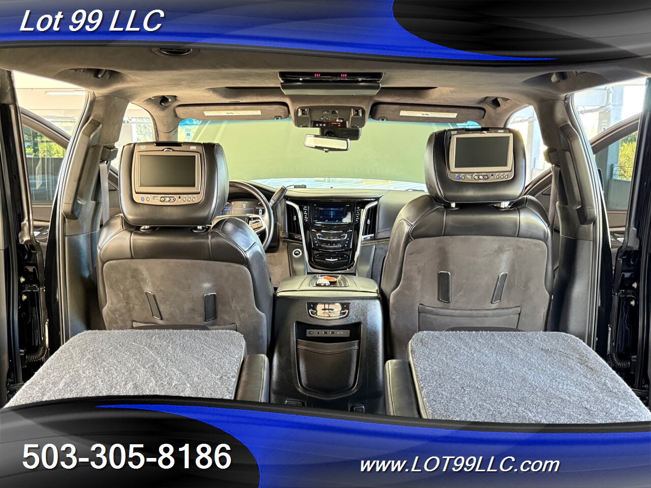 2017 Cadillac Escalade Platinum 125k *OD Green Wrap* Asanti 26's DVD's Power 3rd Row - Photo 58 - Milwaukie, OR 97267
