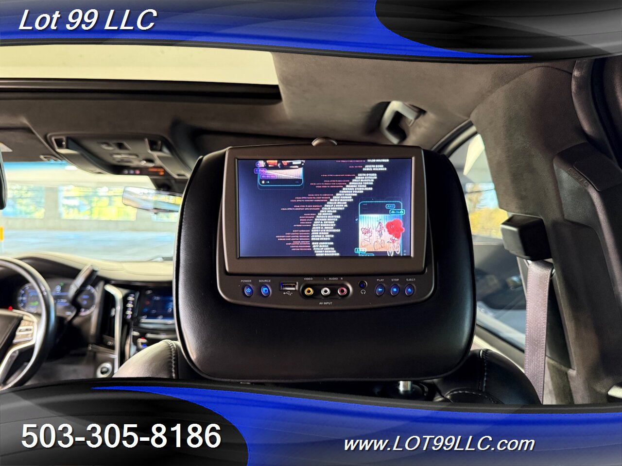 2017 Cadillac Escalade Platinum 125k *OD Green Wrap* Asanti 26's DVD's Power 3rd Row - Photo 51 - Milwaukie, OR 97267