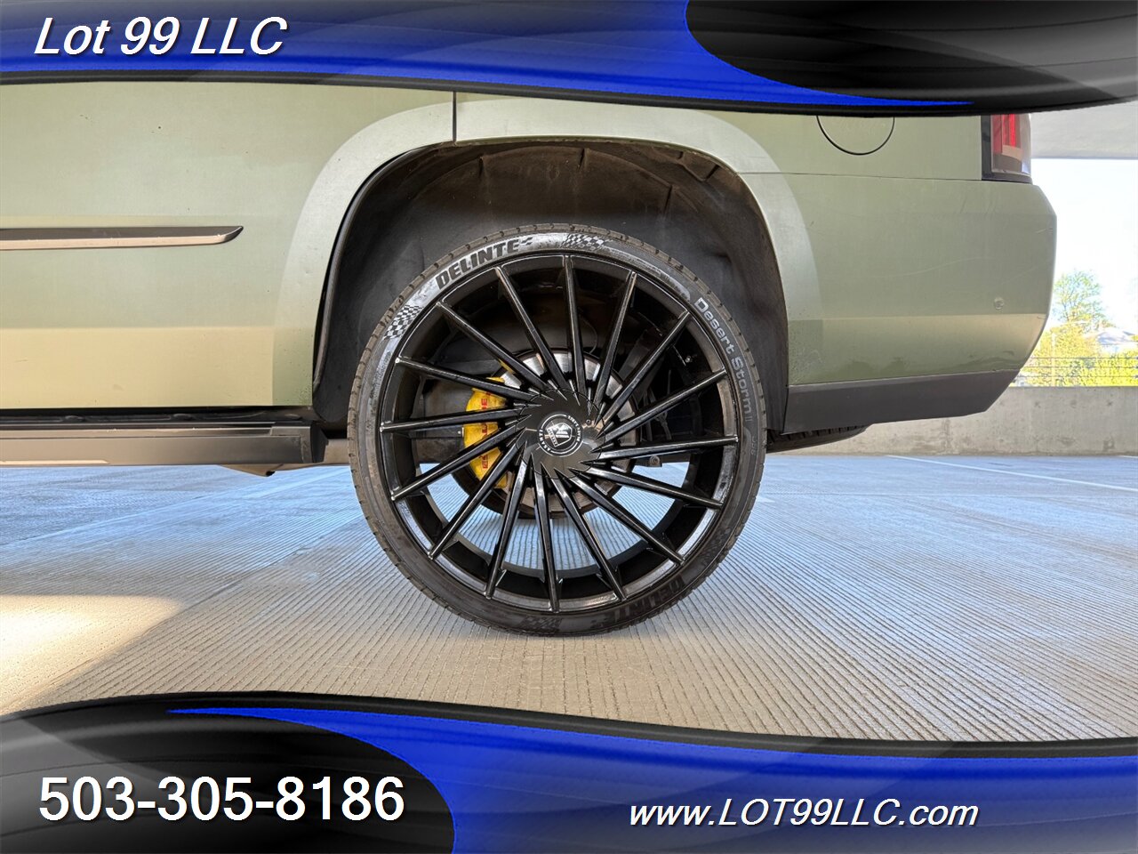 2017 Cadillac Escalade Platinum 125k *OD Green Wrap* Asanti 26's DVD's Power 3rd Row - Photo 26 - Milwaukie, OR 97267