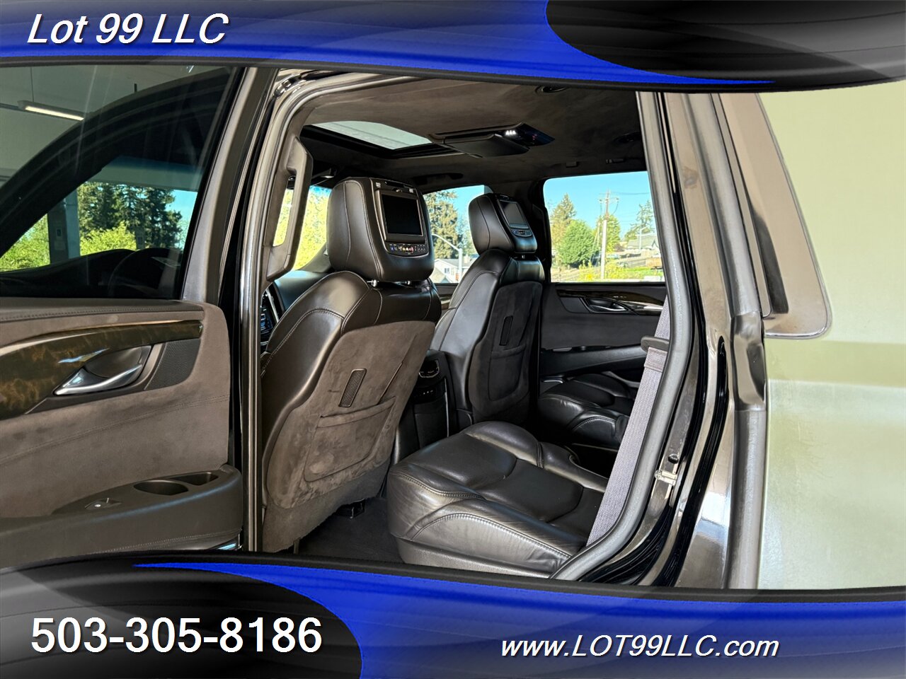 2017 Cadillac Escalade Platinum 125k *OD Green Wrap* Asanti 26's DVD's Power 3rd Row - Photo 47 - Milwaukie, OR 97267