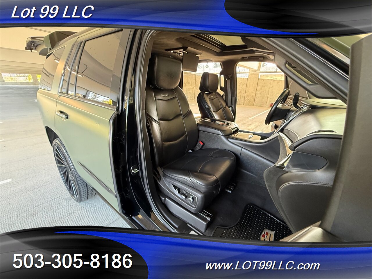 2017 Cadillac Escalade Platinum 125k *OD Green Wrap* Asanti 26's DVD's Power 3rd Row - Photo 17 - Milwaukie, OR 97267