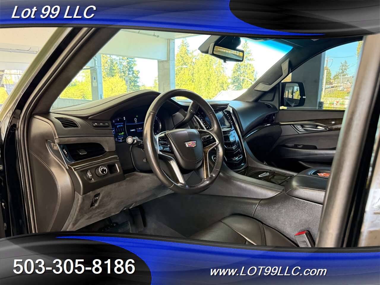 2017 Cadillac Escalade Platinum 125k *OD Green Wrap* Asanti 26's DVD's Power 3rd Row - Photo 37 - Milwaukie, OR 97267