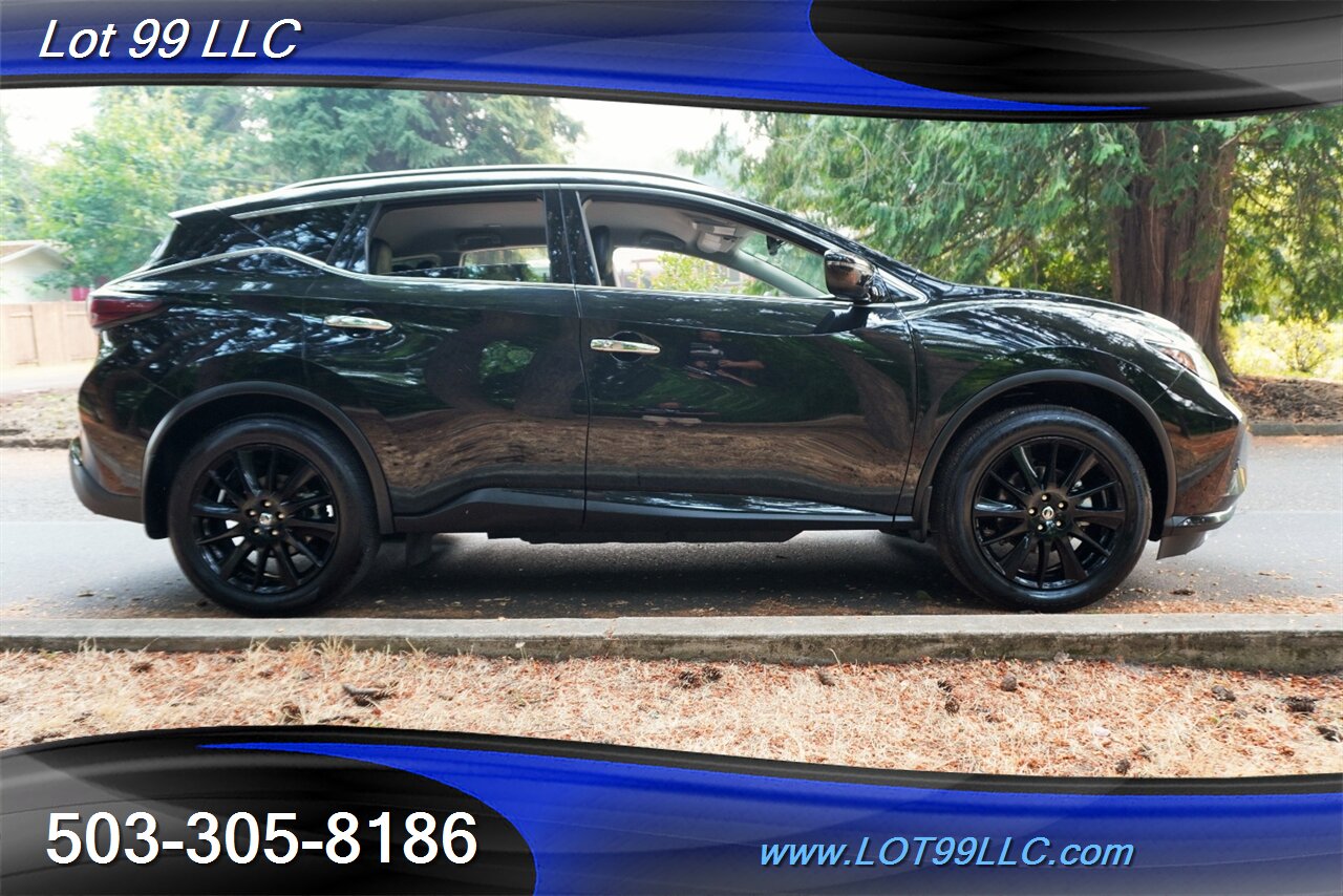 2022 Nissan Murano SV MIDNIGHT Edition Only 83K 3.5L Heated Leather  Black Wheels Newer Tires 2 OWNERS - Photo 8 - Milwaukie, OR 97267