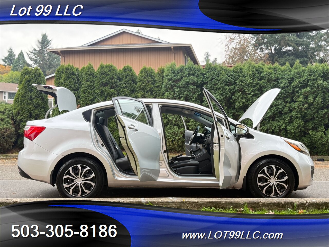 2013 Kia Rio LX 103k Miles 37MPG 5 Speed Manual   - Photo 21 - Milwaukie, OR 97267